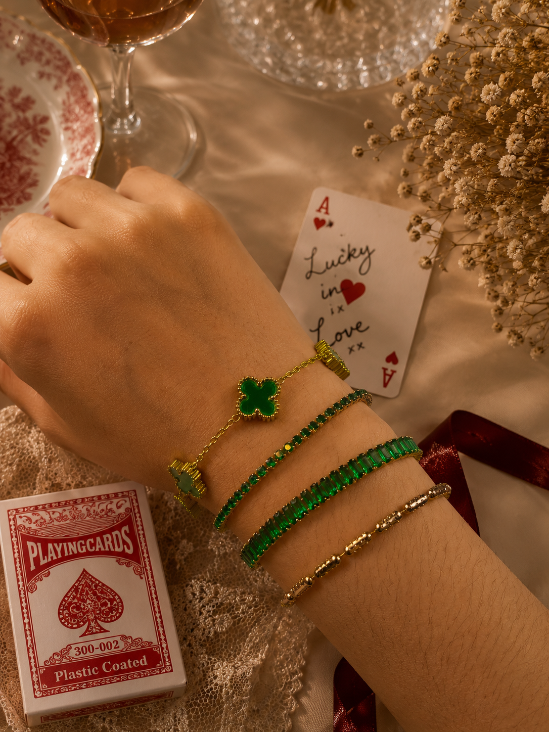 Pulsera de Trébol - Lucky Club