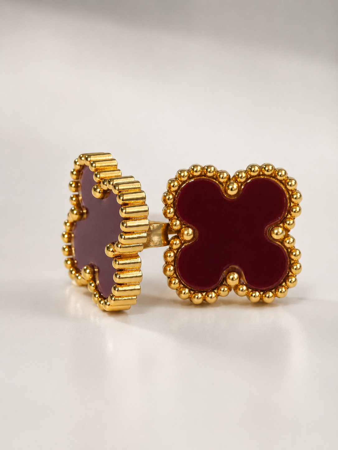 Set de 3 Pulseras "Rouge Amour"