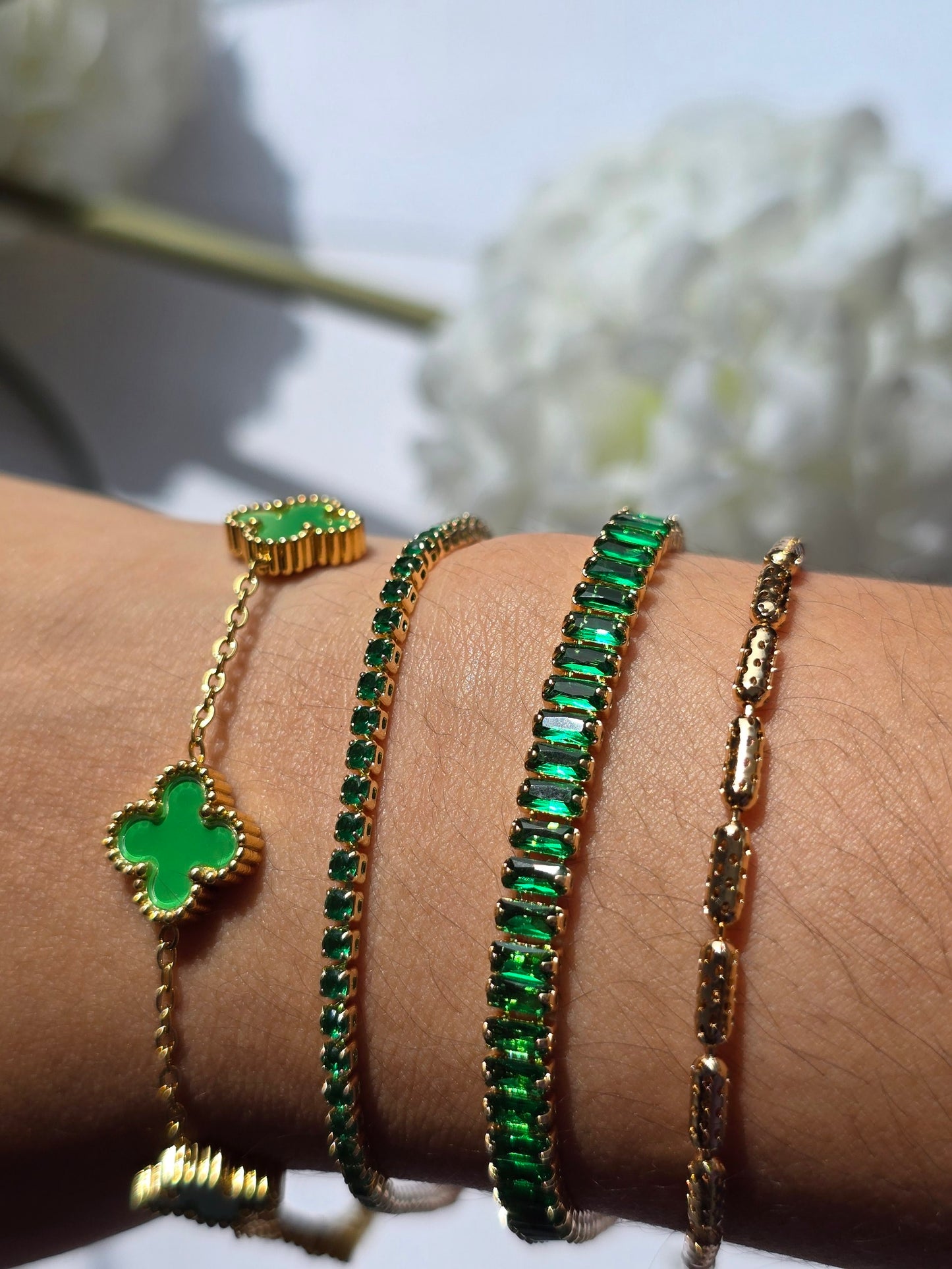Set de Pulseras Lucky in Love Edición Esmeralda