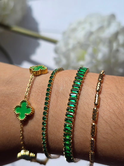 Set de Pulseras Lucky in Love Edición Esmeralda
